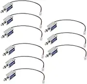 iplusmile 9pcs Mini Push Pull Solenoid Electromagnet Compact Frame Design for Easy Installation Low Power Consumption for Projects and Electronics