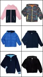 Kids Jacket Hoodie Windbreaker - Wonder Nation - For Boys & Girls -New With Tag