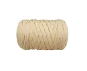 Chunky Arm Wool Yarn Knitted Soft Woolen Yarn Hand Washable Knitted Yarn for Bed - Apricot