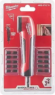 [Milwaukee] 4932471274 Shockwave Impact Duty Right Angle Attachment 11 Piece