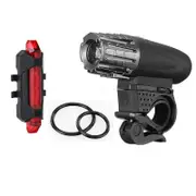 Waterproof Rechargeable Led Bike Bicycle Light Usb Cycle Front Back Headlight Au