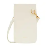 rectangular-shaped neck phone holder One size White
