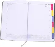 Angoily Daily Planner Notebook Portable Planner for Daily Weekly and Monthly Use Soft Cover for Students and Creative Writing Design for Everyday Note Taking