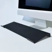 Computer Tilted Keyboard Holder, Clear Acrylic Keyboard Tilt Stand, Universal El