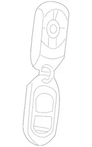 Genuine GM 4 Button Keyless Entry Remote Key Fob 25926473