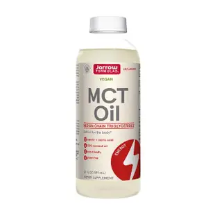 【Jarrow 賈羅公式】中鏈三酸甘油酯MCT Oil-椰子油來源(591ml/瓶)