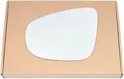 Less4spares Wing Mirror Glass Left Compatible with VW Golf mk6 2009-2012 STICK-ON Passenger Near Side Convex