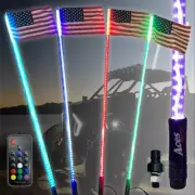 Polaris RZR Lighted G2 5ft 20 Color Whip with Quick Disconnect and Remote