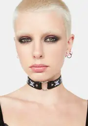 Coming For Me Skull Choker