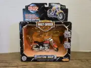 Harley Davidson Custom Shop FLSTF Fat Boy Scale 1:20 Die-Cast Motorcycle Red NIB