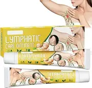 2Pcs GooLiving AntiHump Lymph-Care Ginger Ointment,Anti-Swelling Lymphatic Detox Ointment,Fat Burning Slimming Weight Loss Ointment for Remove The Ugly Underarm