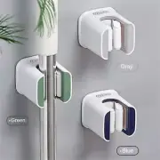 Mop Holder Self-adhesive Broom Stand Wall Mounted Mop Support Sweeping Brush Hoo