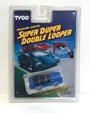 TYCO Magnum 440-X2 Super Duper Double Looper Corvette ZR1 Slot Car No. 7129