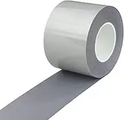 High Visibility Iron On Reflective HTV Heat Transfer Vinyl Tape for Clothing Gray (2 Inch x 10 Yard)