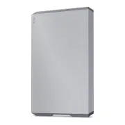 Lacie Diamond Cut Design 2.5" USB-C Portable External Hard Drive 2TB - Moon Silver [STLP2000400]