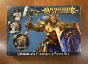 Warhammer Age of Sigmar Stormcast Eternals + Paint Set 2016 60-10 Sealed