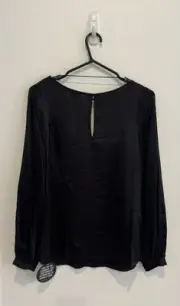 Sass & Bide Top Size 36 Black Eternal Sunshine Top Boat Neck Blouse BNWT $390