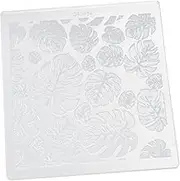 Mobestech Cake Impression Mat Leaf Pattern Fondant Mold for DIY Cake Decorating Easy to Use Embossing Tool for Creative Baking Baking Enthusiasts