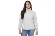 Ted Baker Womens/Ladies Lidyaa Funnel Neck Relaxed Fit Jumper (Natural) - UTGT1563