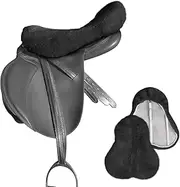 Harrison Howard Plush Wool-Look Saddle Cover Waterproof and Durable