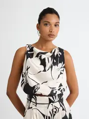 COSMO FLORAL TOP