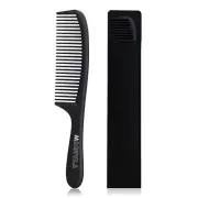 Large Wide Tooth Anti-Static & No Snag with handle Comb with travel bag