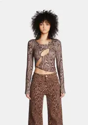 [Poster Grl] The Mind Bender Long Sleeve Top