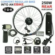 TDR Ebike Conversion Kit 250W + 13ah LONG RANGE battery FOR 26" Bicycle bike MTB