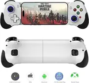 Megadream USB C Mobile Gaming Controller for iPhone 15/16 Series & Android, PS Remote Player Gamepad for PS5/PS4/Xbox/PC, Cloud Gaming Joystick, Hall Joysticks/Hall Trigger,COD,PUBG,Genshin Impact