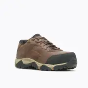 MERRELL WORK Men's Moab Adventure Carbon Fiber Toe Work Shoe Toffee - J004637, T