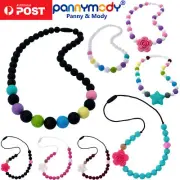 Children Jewellery Sensory Chew Necklace Silicone Oral Autism ADHD Chewable