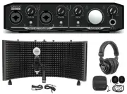 Mackie Onyx Producer 2.2 USB Recording Interface+Studio Mic+Headphones+Shield