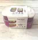 Bentgo Classic All-in-1 Stackable Lunch Box Food Storage Divided Containers NEW