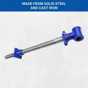 18" Woodworking Bench Screw Leg Vise Wood Holding Tool Workbench Press Clamp New