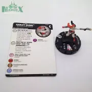 Heroclix Harley Quinn and Gotham Girls set Harley Quinn #033 Rare figure w/card!