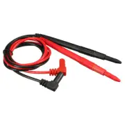 2pcs 31.5'' Test Leads Probe 1000V 10A 4mm Banana Plug Ultra Sharp