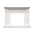 Berwick Electric Fireplace Heater White Mantel