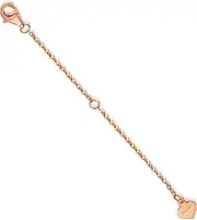 [GVSIV] 10K Gold 1.5"/2"/3" Extender, Simple Removable Gold Necklace Extension, Adjustable Extension for Necklace Anklet Bracelet