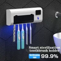 在飛比找蝦皮購物優惠-UV Toothbrush Holder Sanitizer