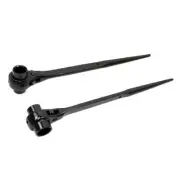 2 Pieces Spud Ratchet Set,Dual Socket Spud Ratchet,Metric Spud Ratchet Scaffo...
