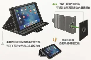 壹 發問九折 Griffin Apple iPad A1474 可拆卸式 三層 SnapBook 軍規防摔 皮套