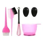 Hair Dye Color Brush Bowl Combo Coloring Brush Kit 5 pcs Set Tint Tool Bleach