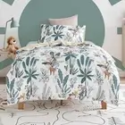 Jack & Ava Quilt Cover Set (Cheeky Monkey) - King Single