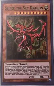 Yu-Gi-Oh! Slifer The Sky Dr Credit Card Skin Cover - Wrap Decal Pre-Cut Sticker