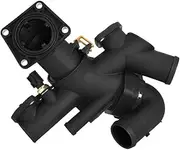 Engine Coolant Thermostat Housing AJ811793,AJ810214 Compatible For Jaguar S-Type XJ8 XKR XF 4.2 V8