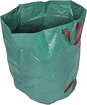 Abaodam Reusable Garden Waste Bags Heavy Duty Lawn Leaf Collector Collapsible Gardening Bin for Debris Cleanup Versatile Outdoor Storage Space Saving Design