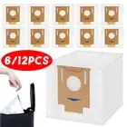 Vacuum Cleaner Bags Paper Bag For ECOVACS DEEBOT OZMO T9 T8 Plus AIVI Robot 6/12
