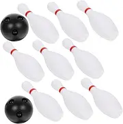 KOMBIUDA Children's Bowling Toy Set 1 Set of Bowling Balls Fun Interactive for Boys and Girls