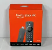 (2) 2024 Amazon Fire TV Stick 4K HDR Streaming Media Player + Alexa Remote Wi-Fi