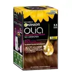 Garnier Olia 5.3 Golden Brown Permanent Hair Colour No Ammonia, 60% Oils